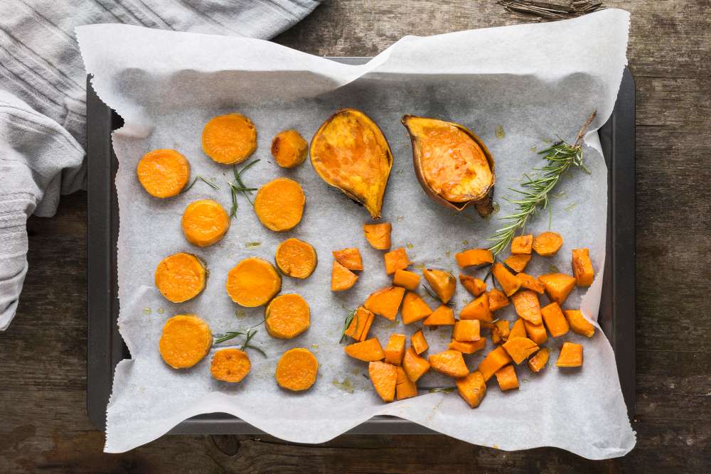 microwave sweet potato